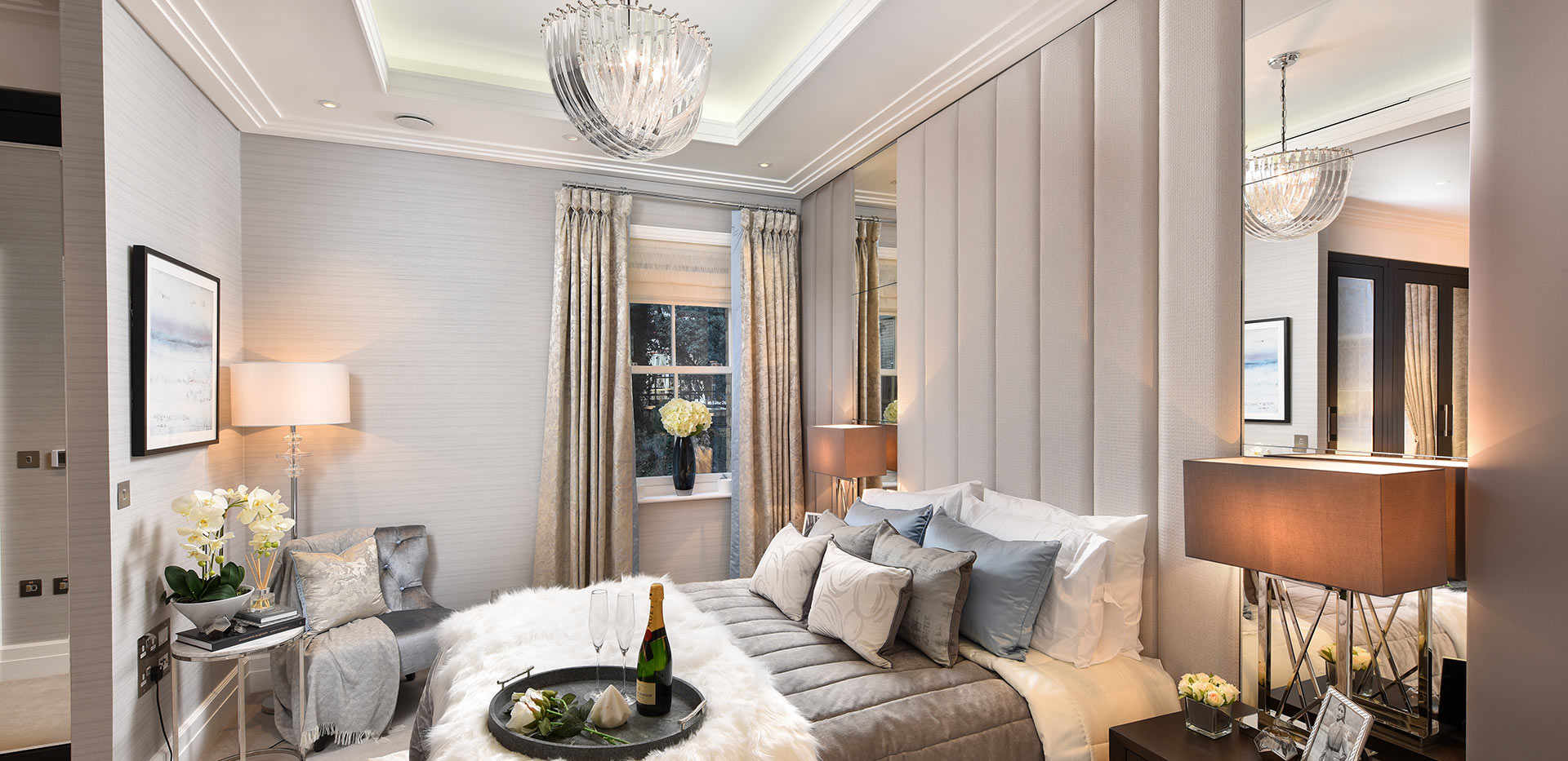 Berkeley, Wimbledon Hill Park, Interior, Wellington Row, Master Bedroom