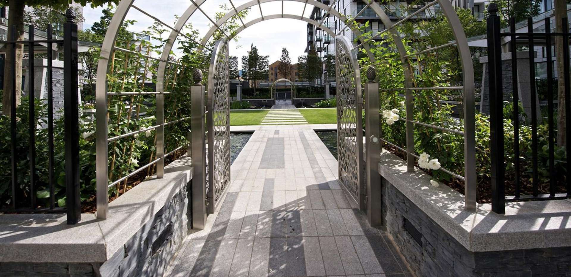 Berkeley, Goodman's Fields, Four Seasons Garden, CGI, Exterior