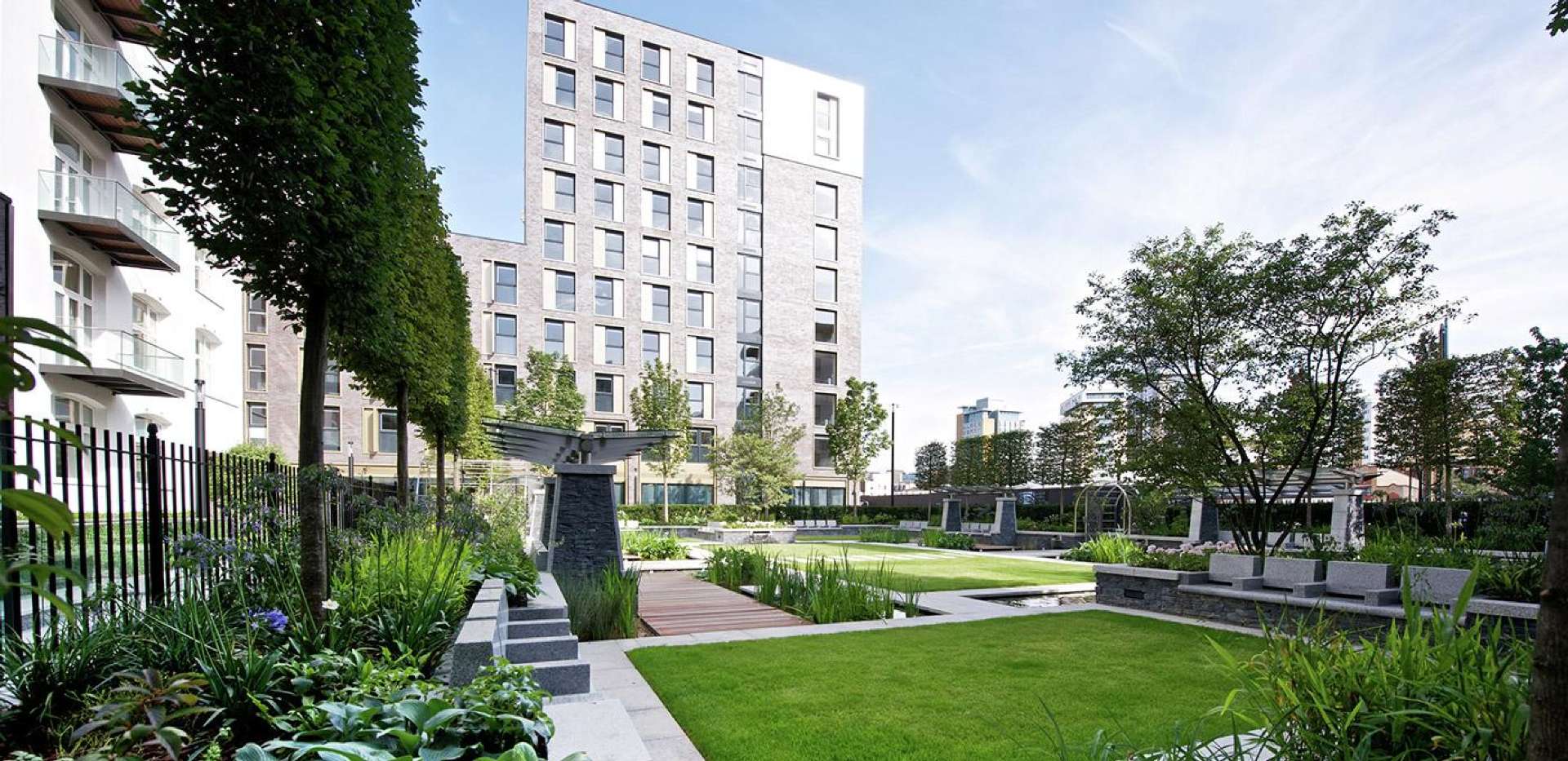 Berkeley, Goodman's Fields, Four Seasons Garden, CGI, Exterior