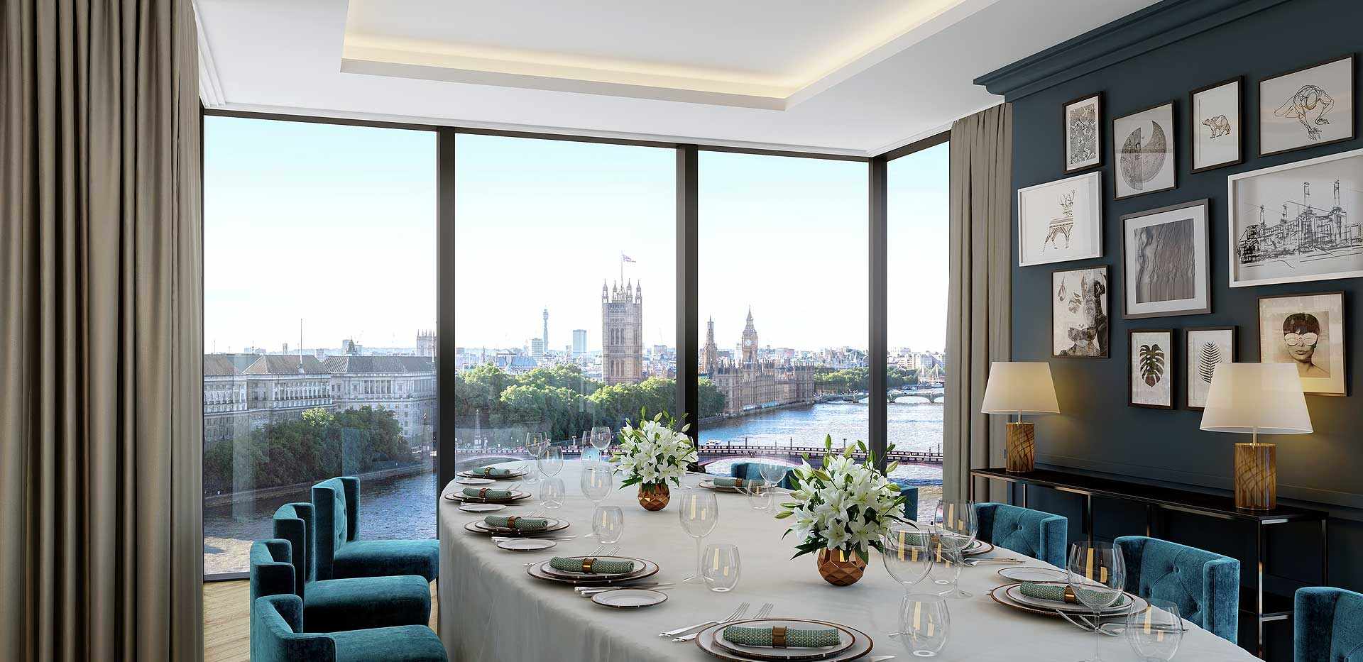 St James, Albert Embankment, The Dumont, Facilities, Dining