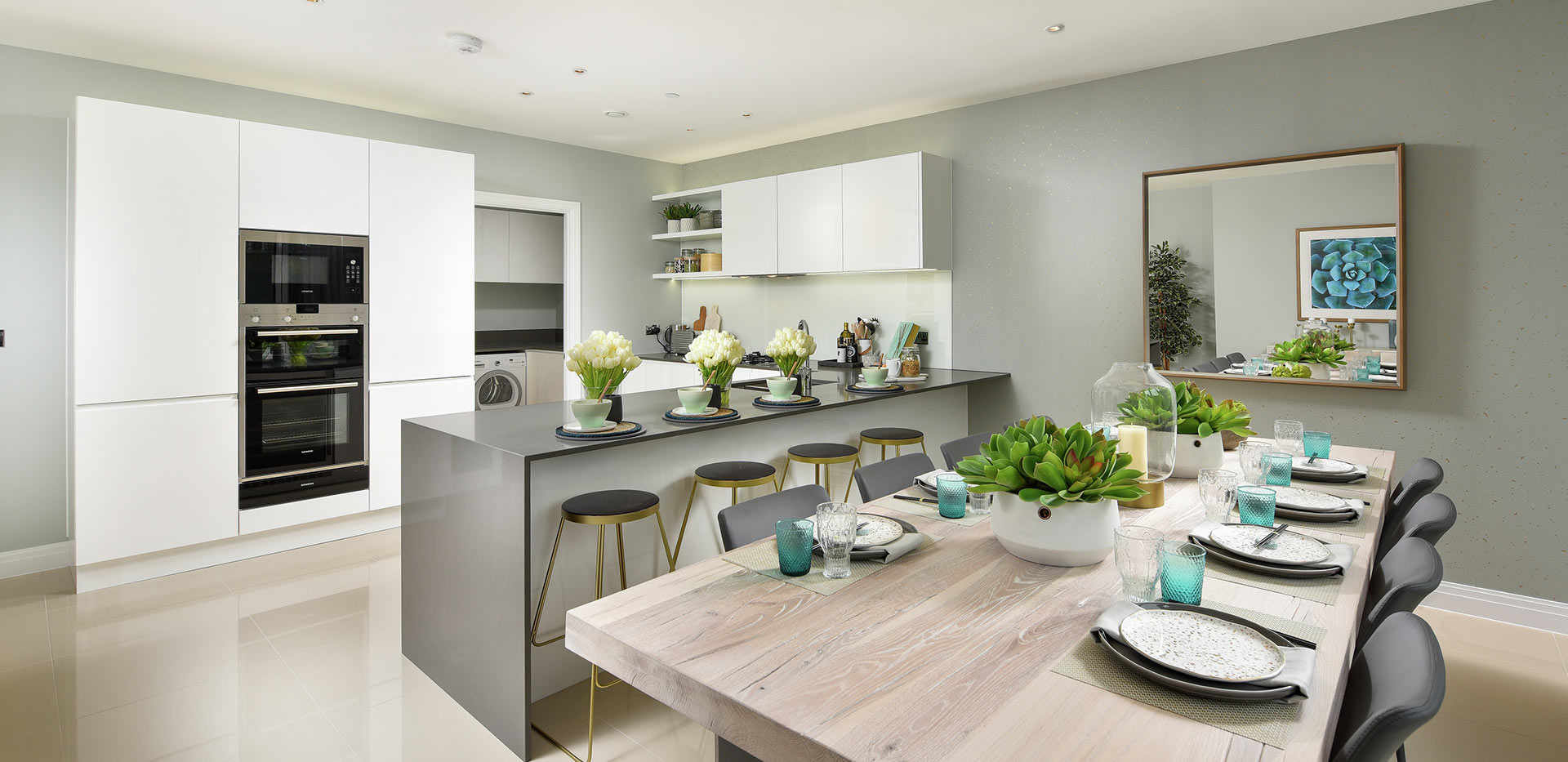 St James, Brewery Gate, Showhome, Interior, Plot 6, Kitchen, Dining