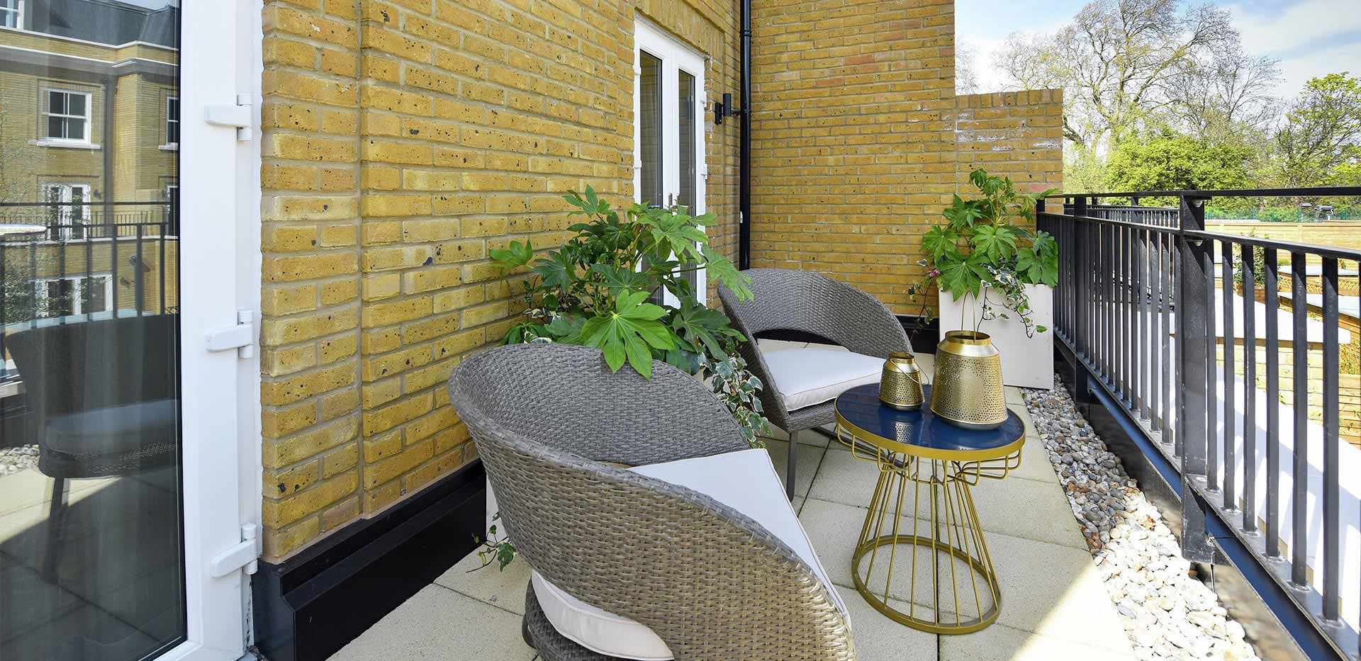 St James, Brewery Gate, Showhome, Interior, Plot 6, Balcony