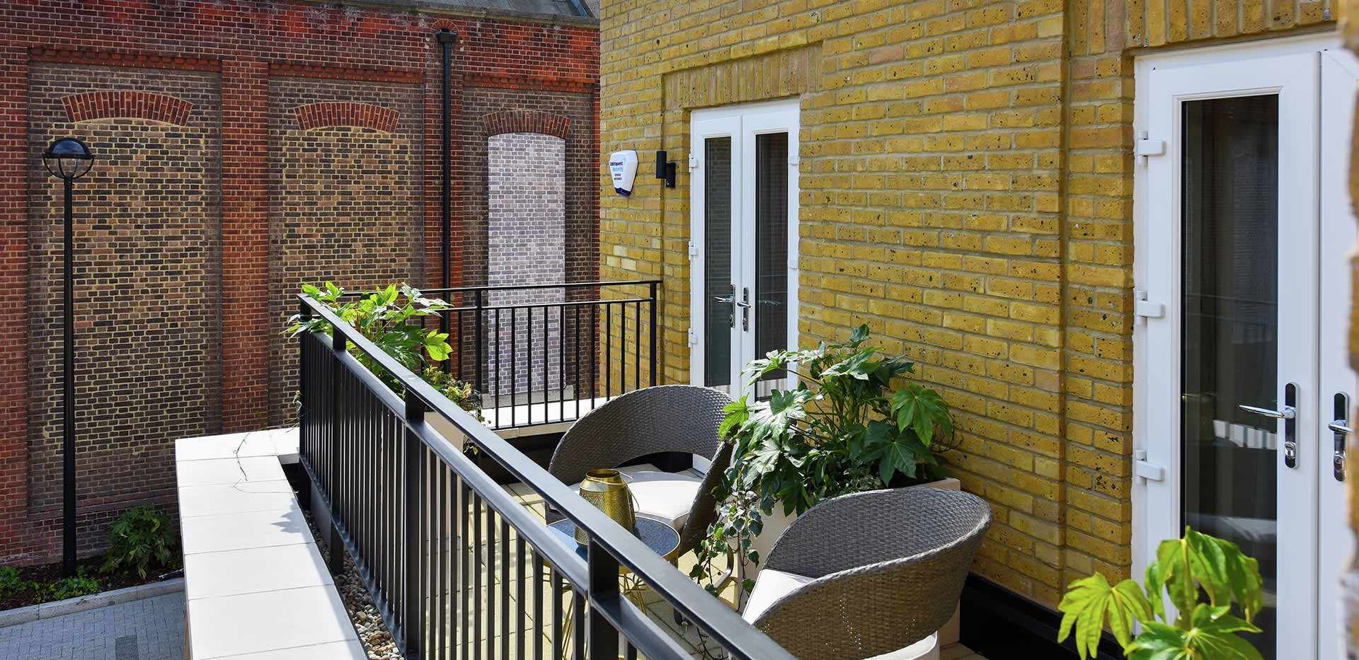 St James, Brewery Gate, Showhome, Interior, Plot 6, Balcony