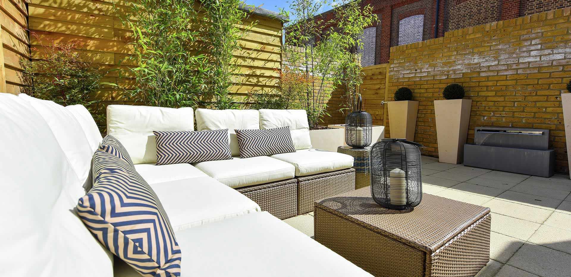 St James, Brewery Gate, Showhome, Interior, Plot 6, Terrace