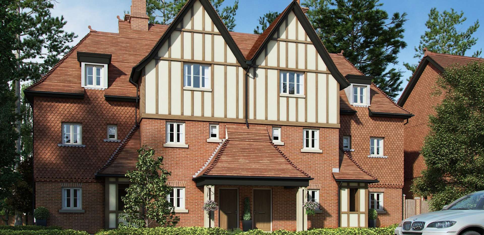 Berkeley, Queensbury Gardens, Front, Exterior