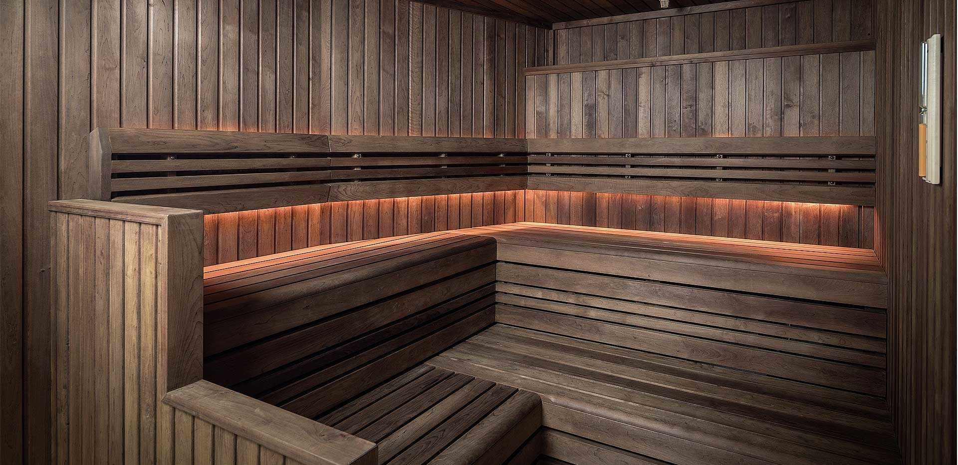 St Edward, 190 Strand, Facilities, Sauna