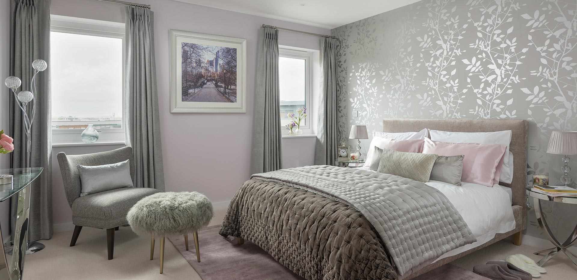 St. Edward, Stanmore Place, Interior, Show Apartment, Bedroom