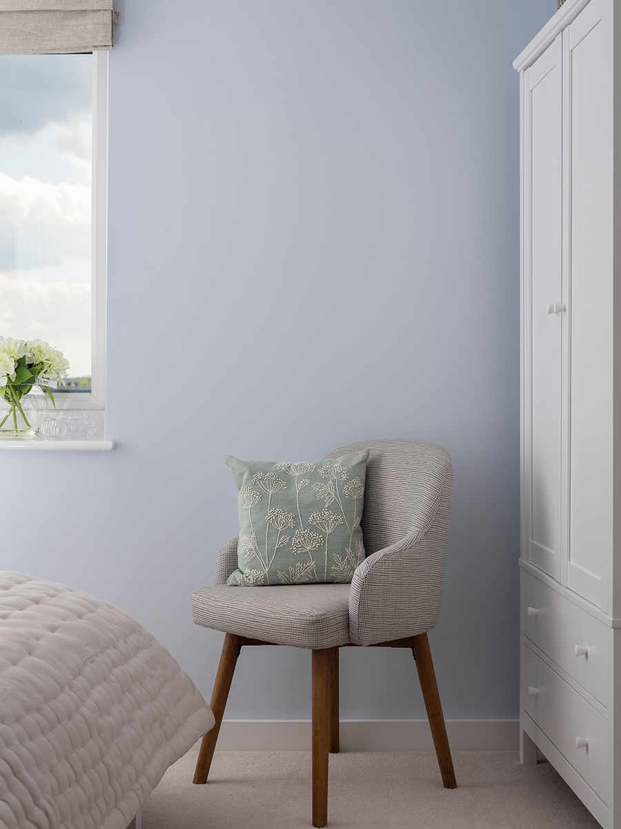 St. Edward, Stanmore Place, Interior, Show Apartment, Bedroom Detail