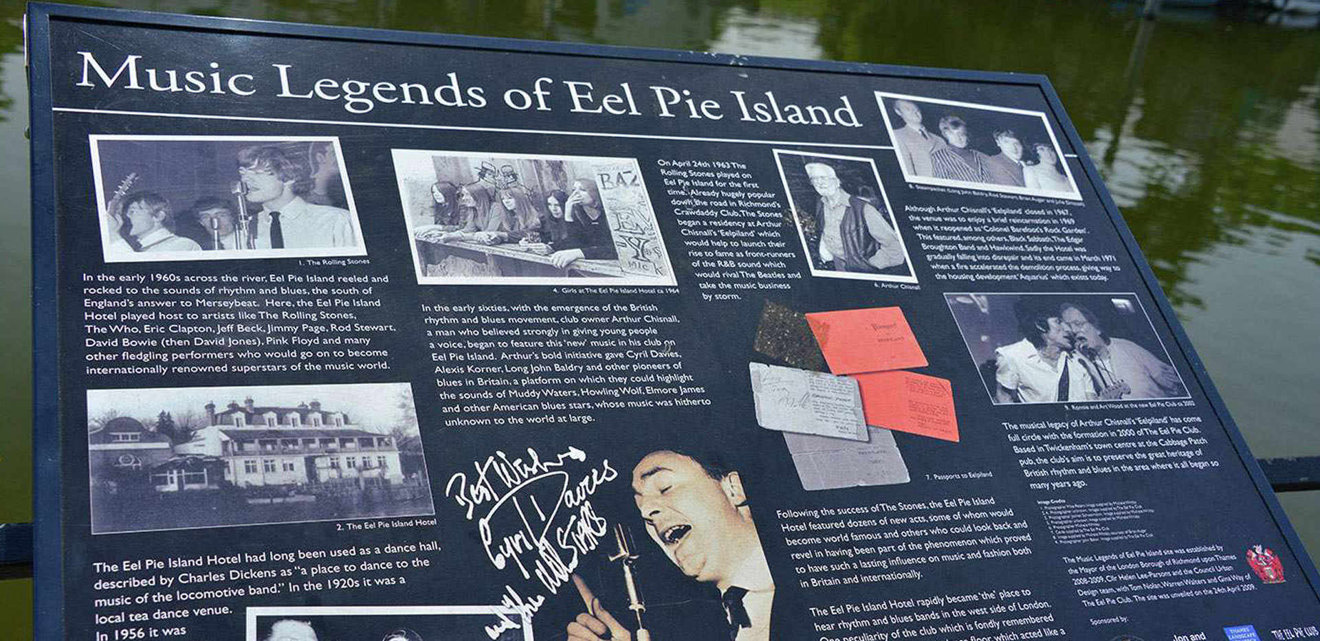 St James, Brewery Wharf, Eel Pie Island, Music Legends, Local Area