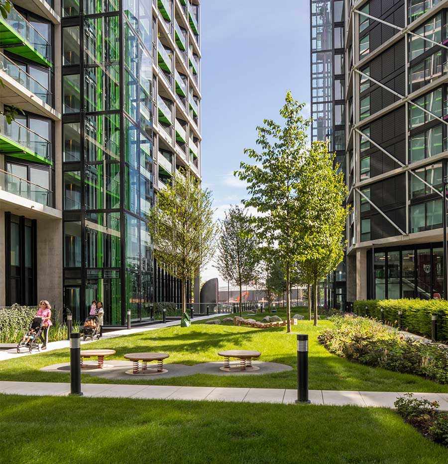 St James, Riverlight, Exterior, Lanscape Garden