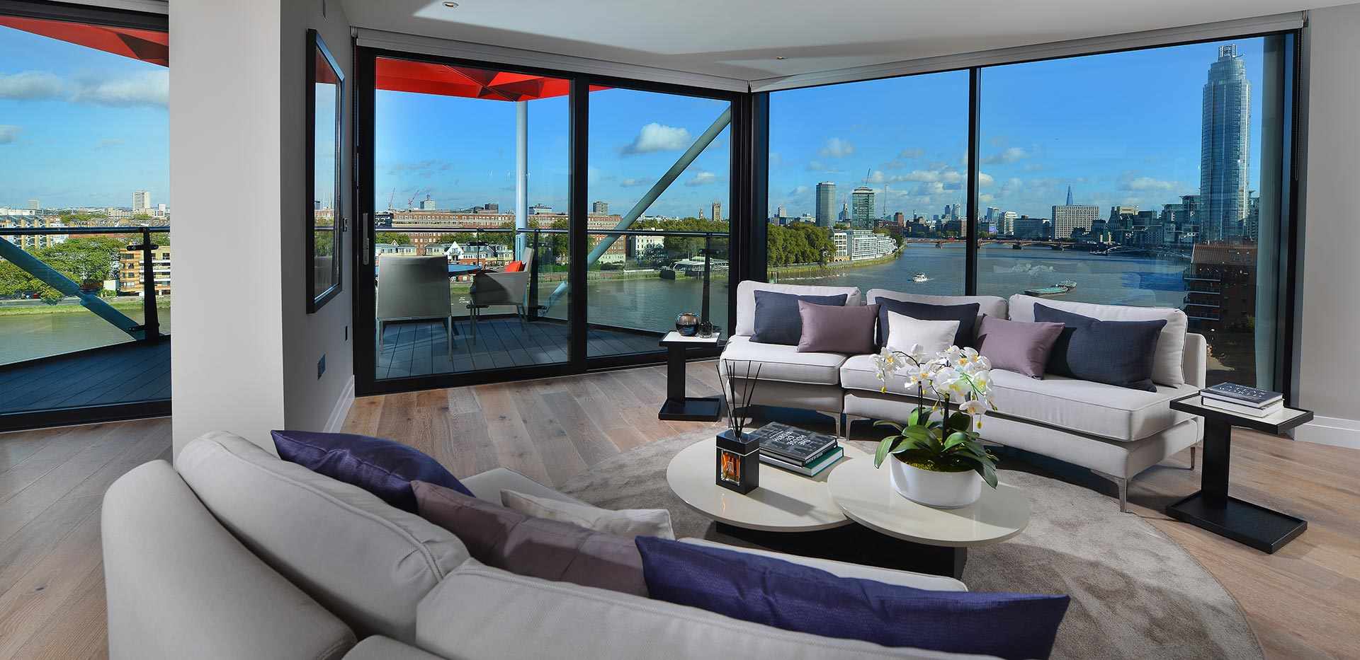 St James, Riverlight, Interior, 7m Suite, Living Room