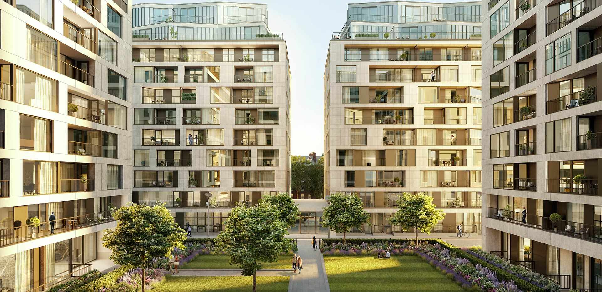 St Edward, Royal Warwick Square, Gallery, Exterior