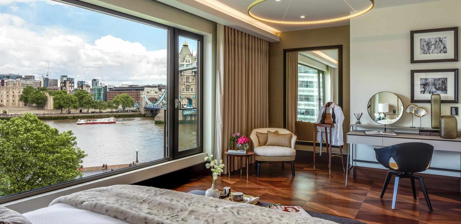 Berkeley, One Tower Bridge, Interior Image, Bedroom