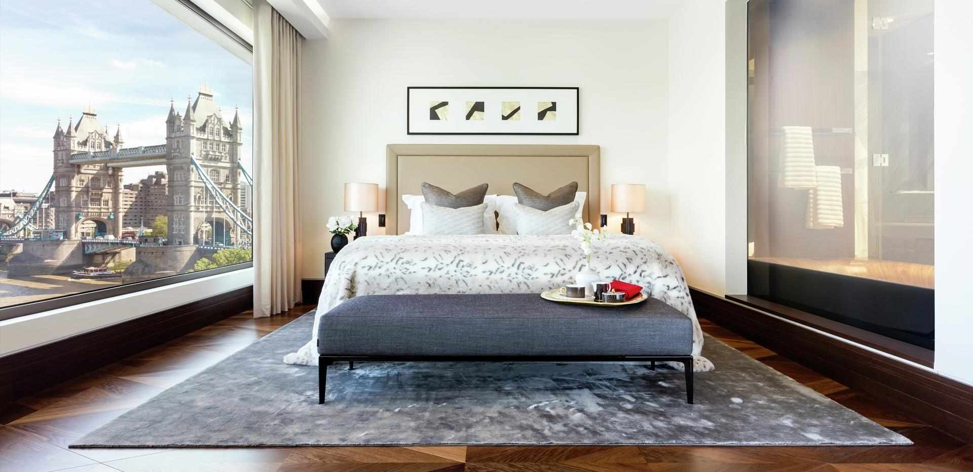 Berkeley, One Tower Bridge, Interior Image, Bedroom