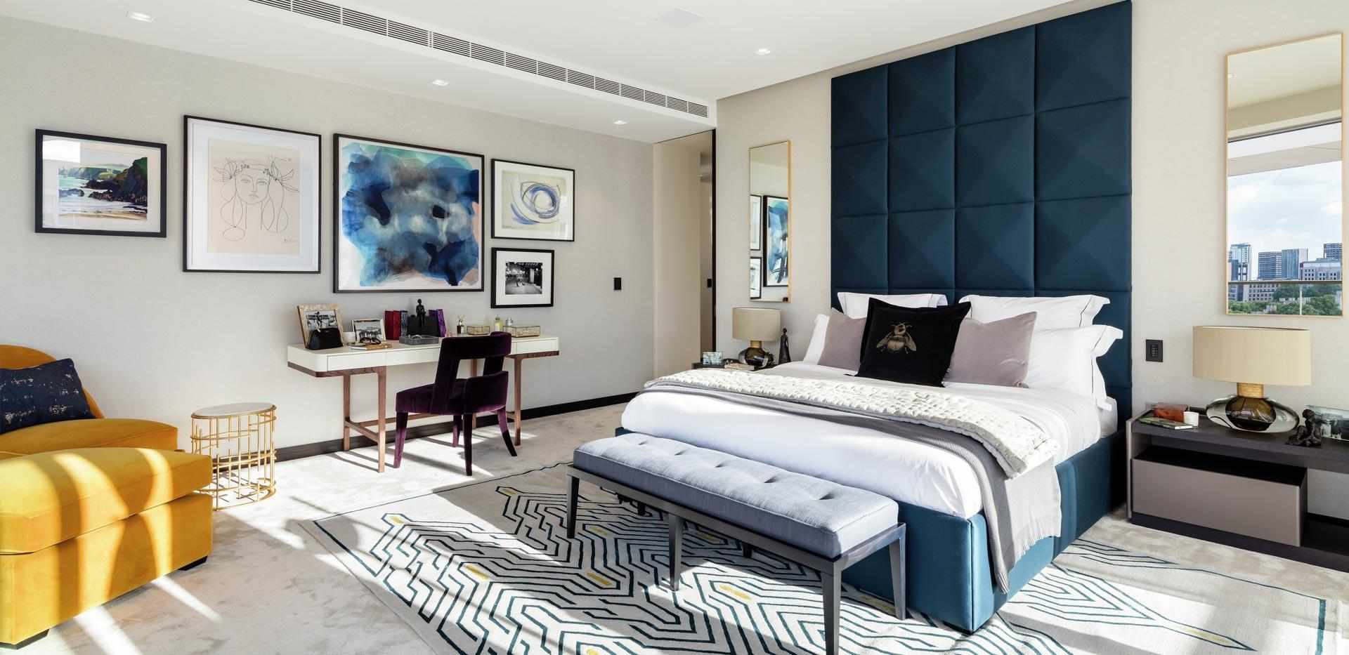 Berkeley, One Tower Bridge, Interior Image, Bedroom