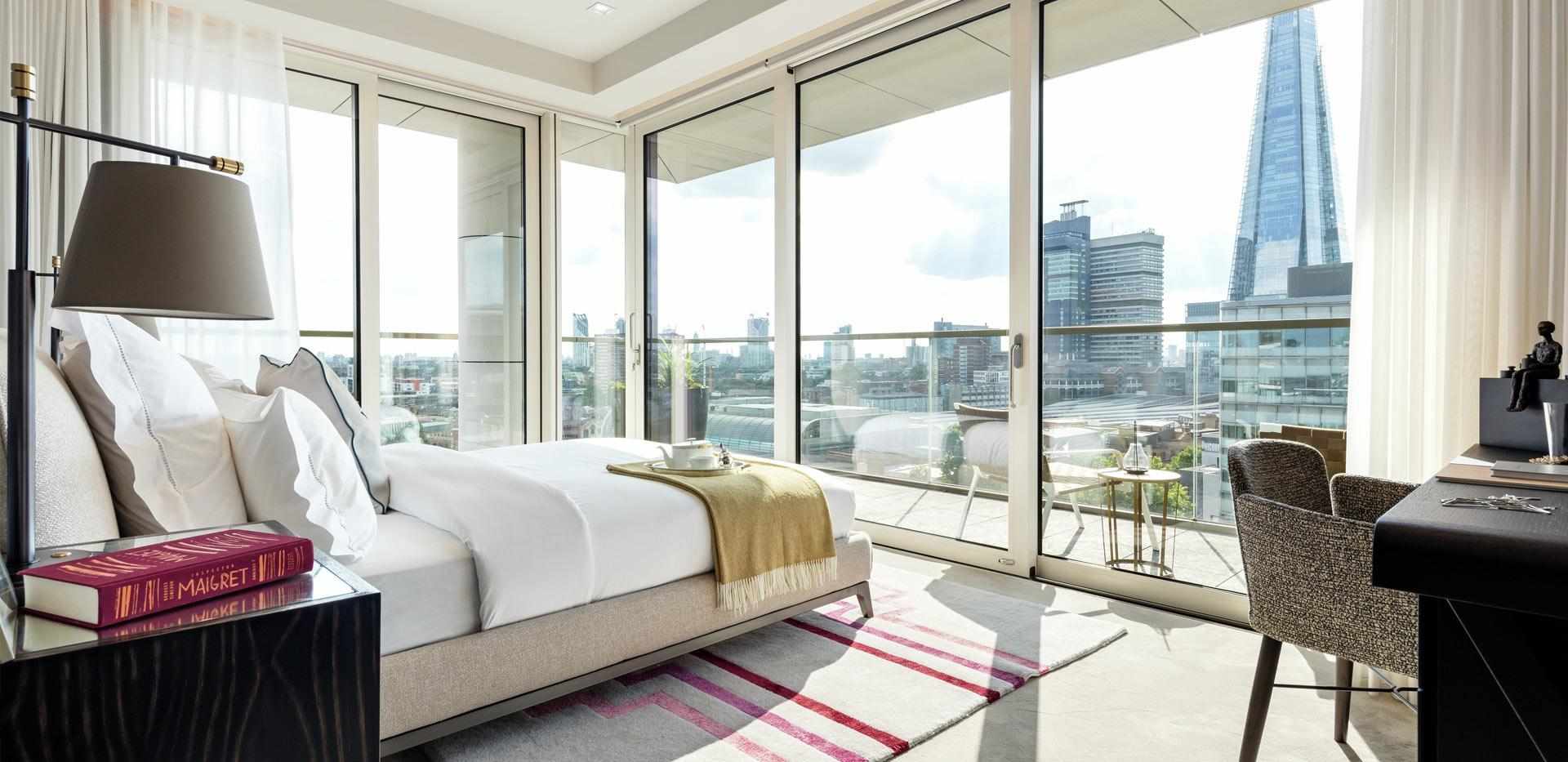 Berkeley, One Tower Bridge, Interior Image, Bedroom