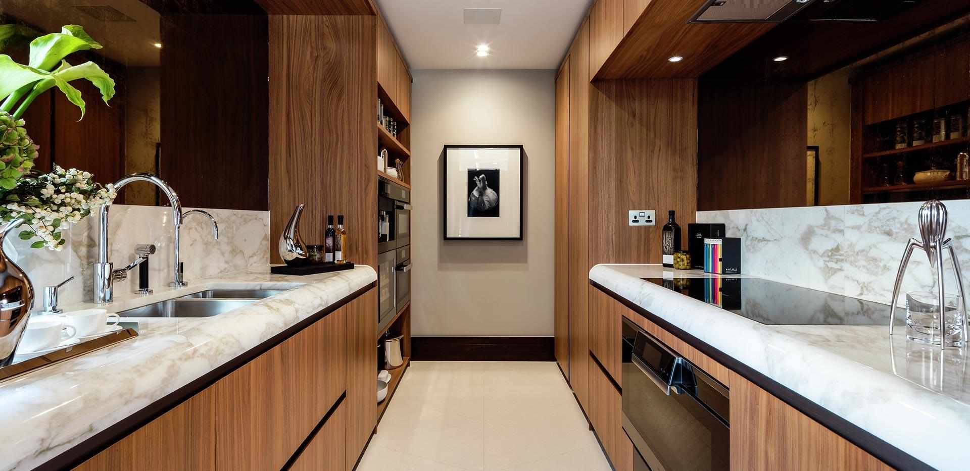 Berkeley, One Tower Bridge, Cambridge 109, Interior, Kitchen