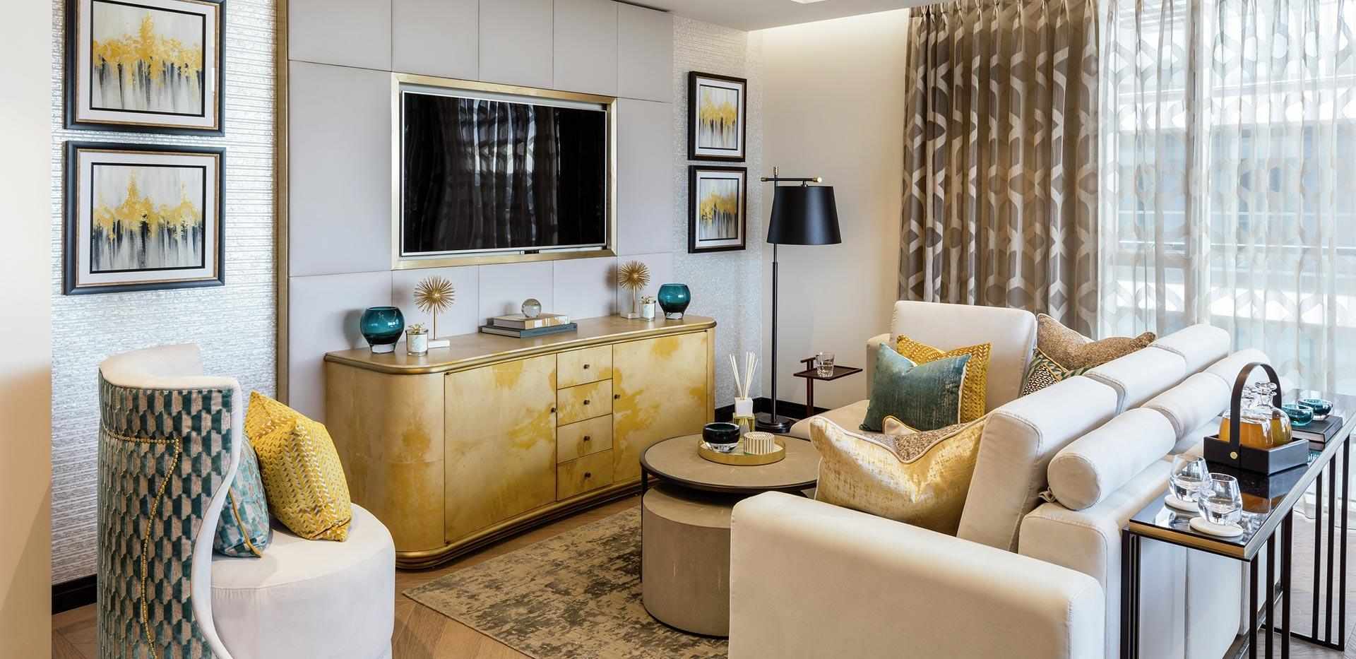 Berkeley, One Tower Bridge, Interiors, Wessex Living Room