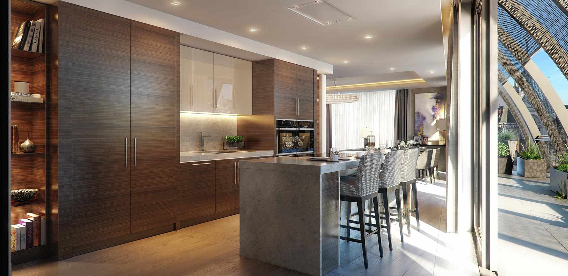 St Edward, 190 Strand, Apartment 5.6.1, Kitchen