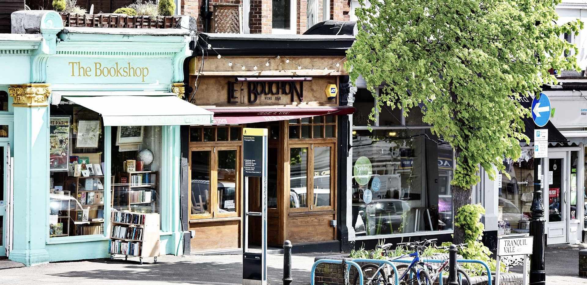 Berkeley, Forbury, Local Area, High Street