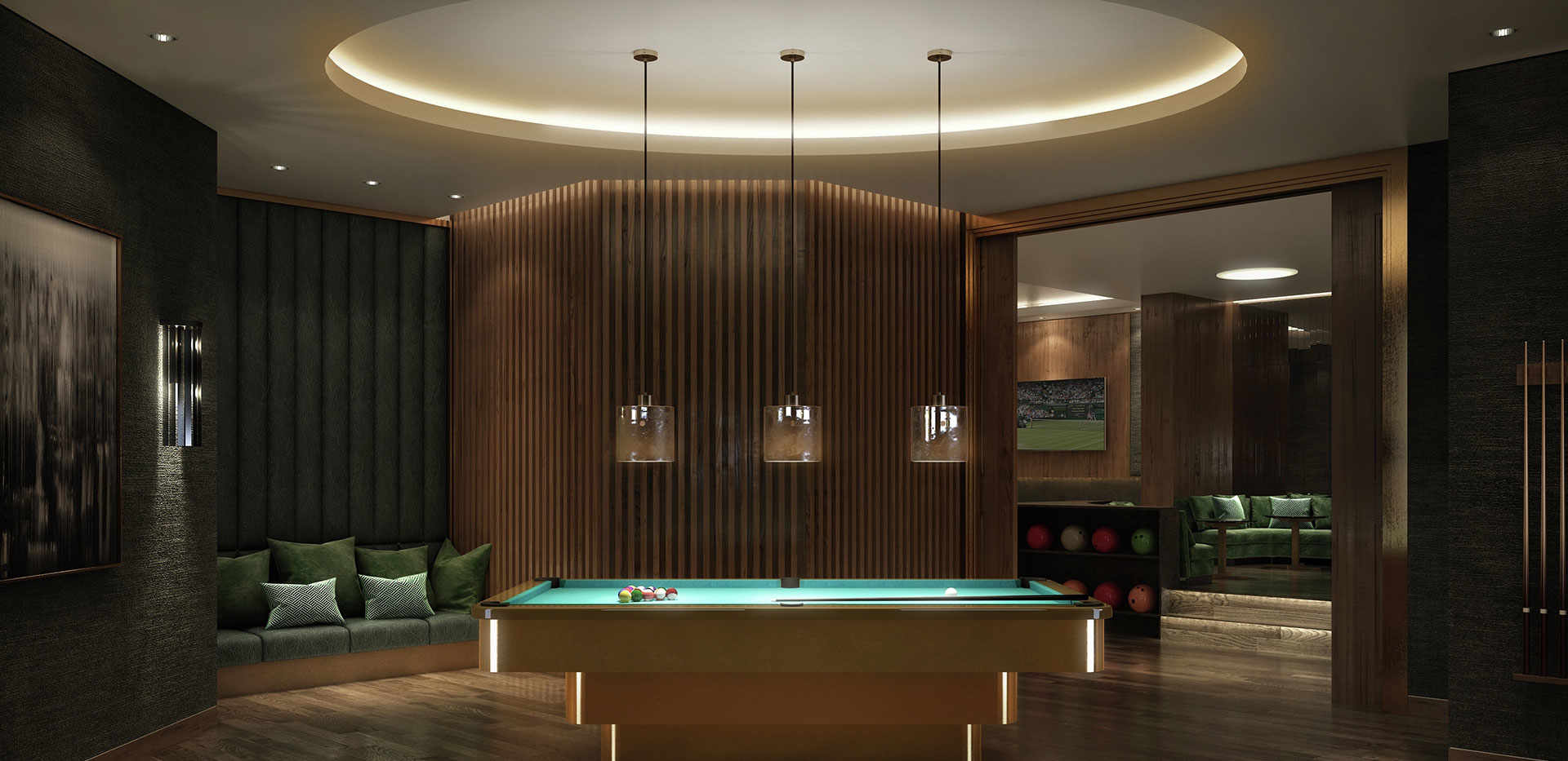 St James, The Corniche, Games room, Facilities