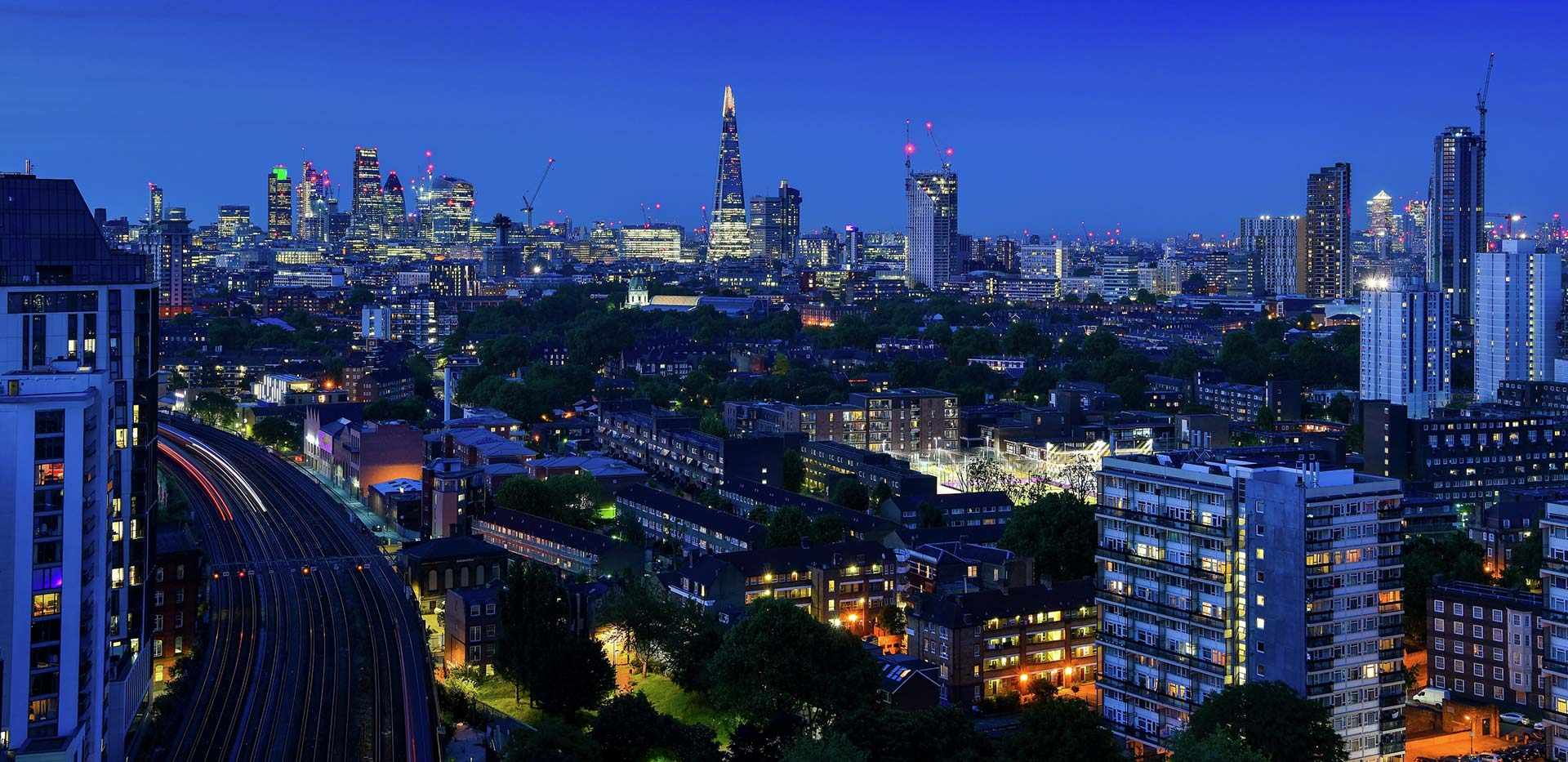 St James, Albert Embankment, The Dumont, Exterior, Night City View