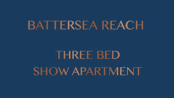 St George, Battersea Reach, 3 Bedroom Show Apartment
