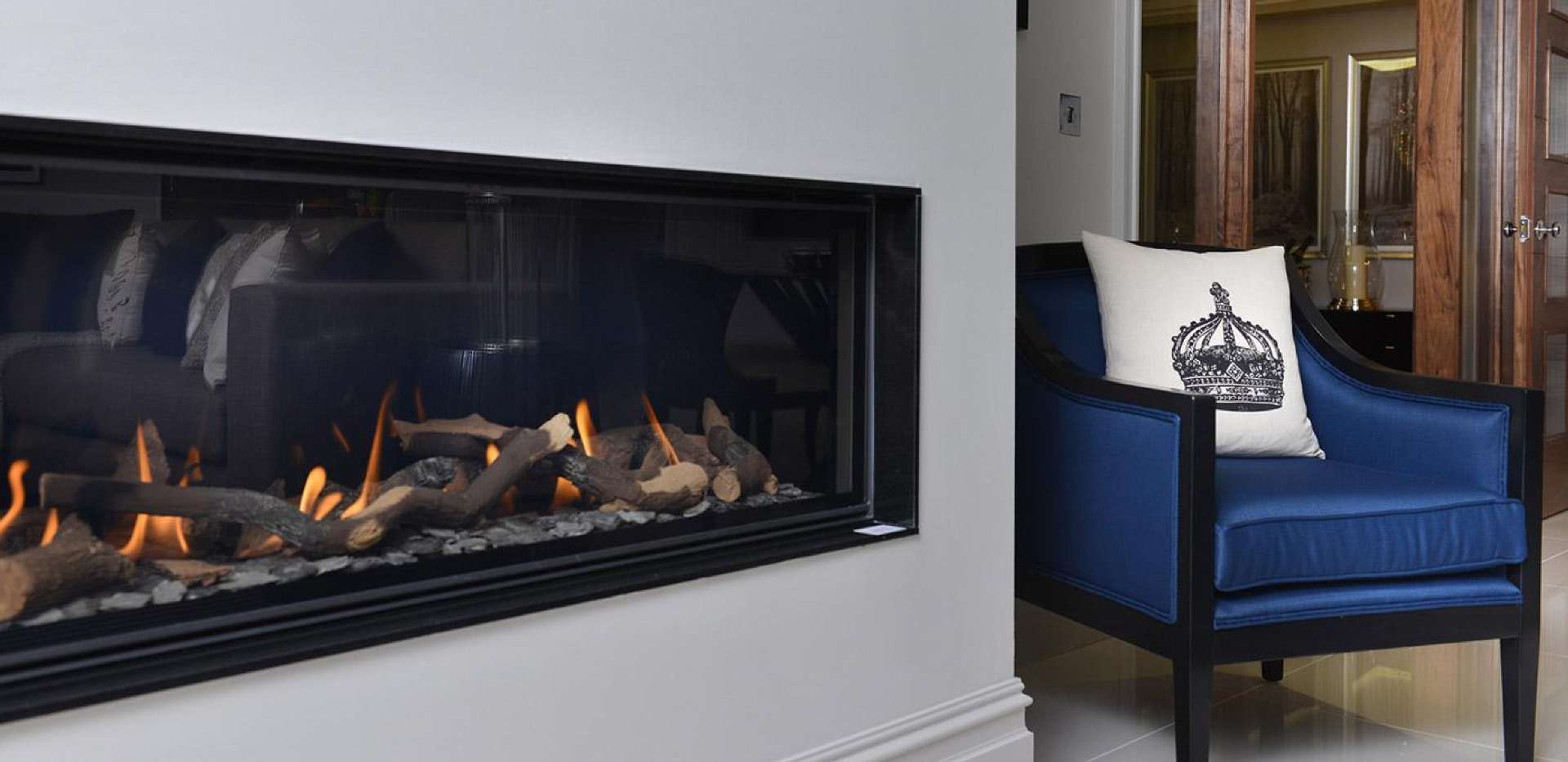 Berkeley, Hazelmoor Rise, Fireplace, Interior