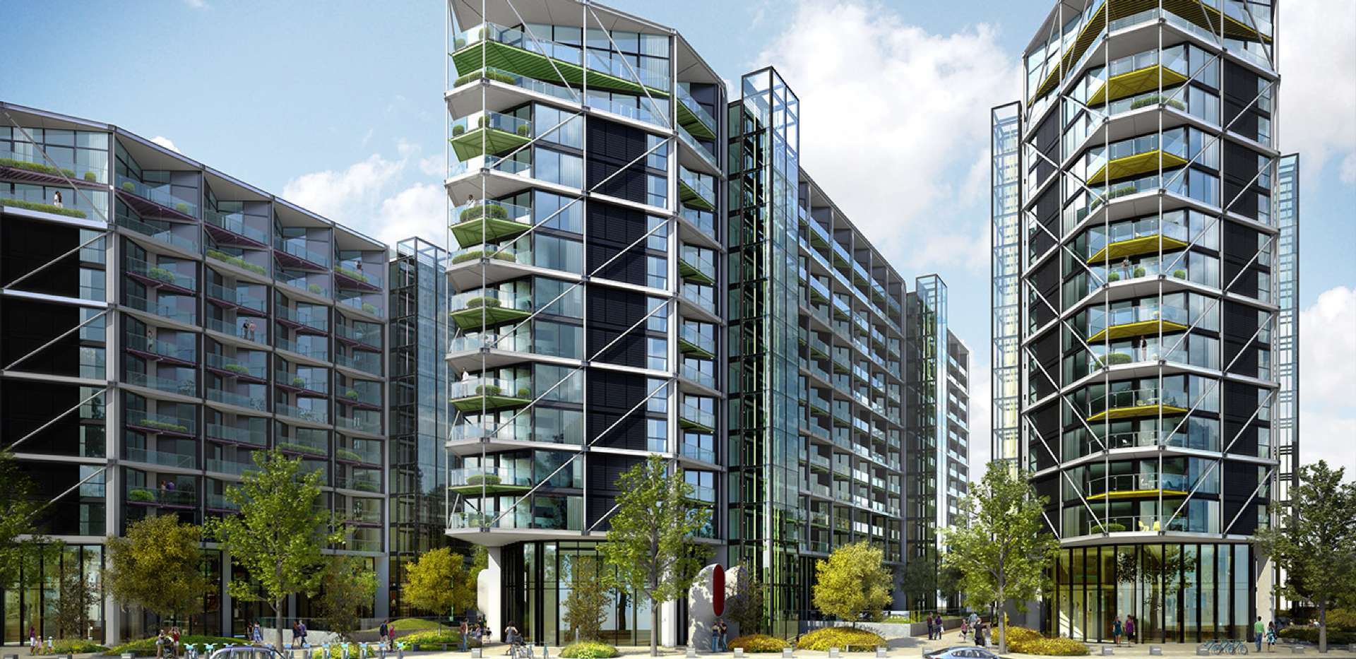 St James, Riverlight, Exterior