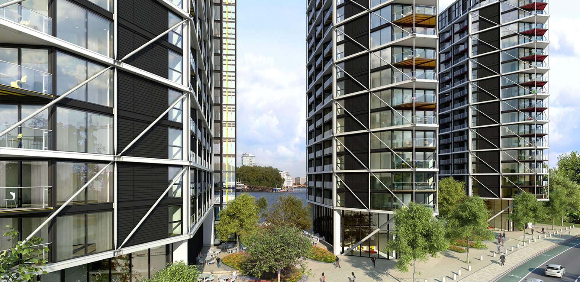 St James, Riverlight, Exterior