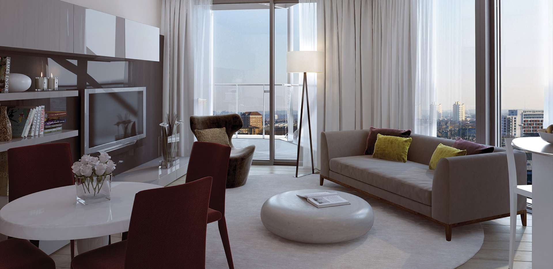 St James, Riverlight, Lounge, Dining Area, Interior