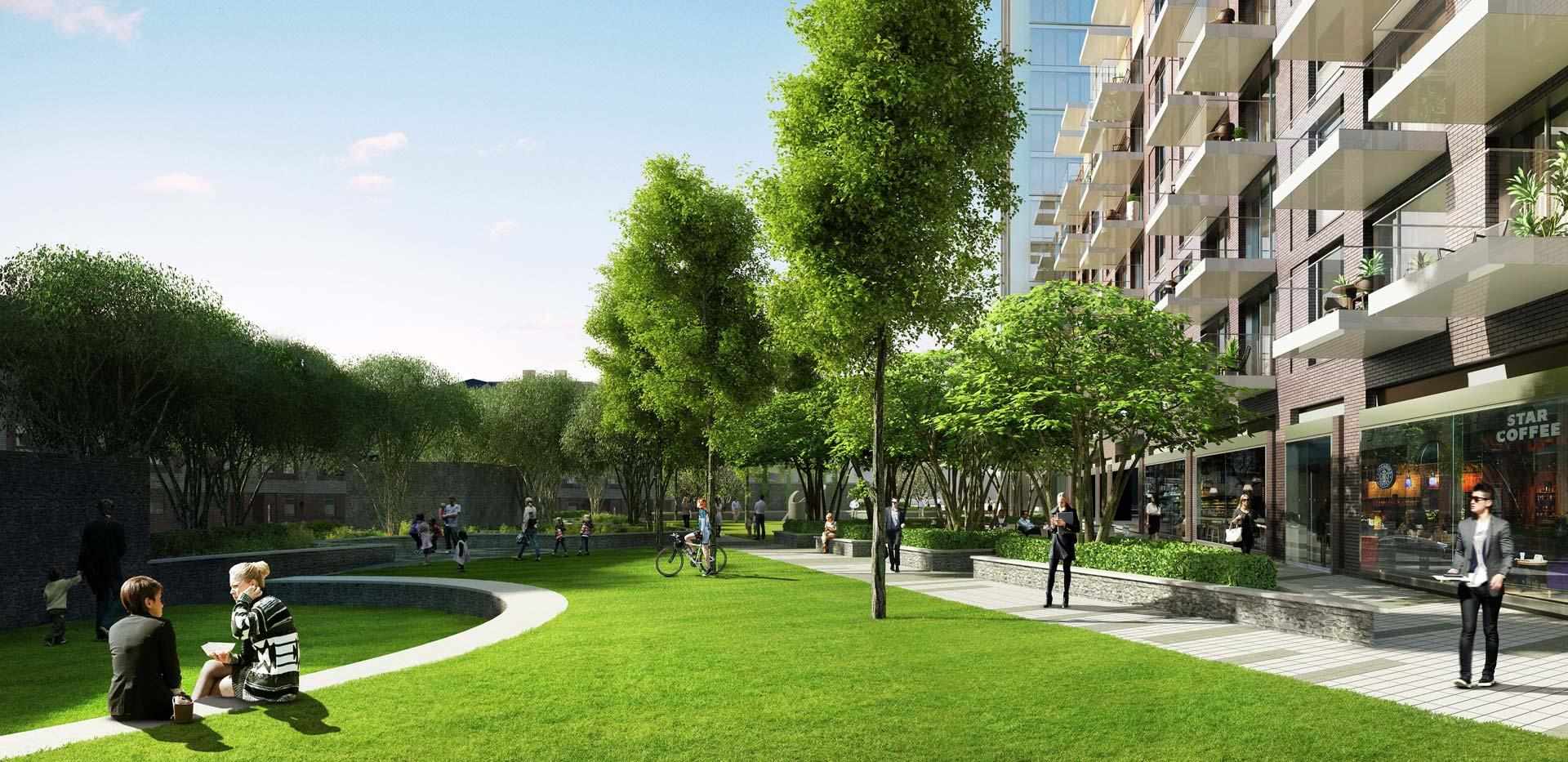 Berkeley, Goodmans Fields, Exterior Image