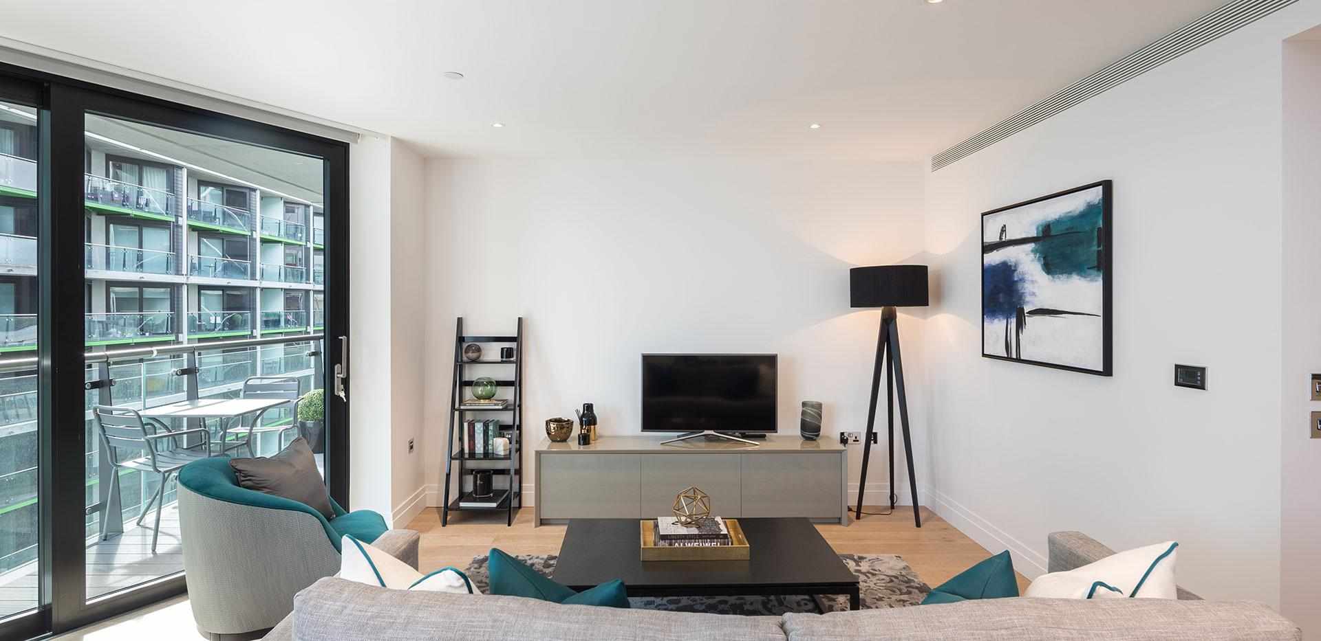 St James, Riverlight, Apartment 63, Living Room