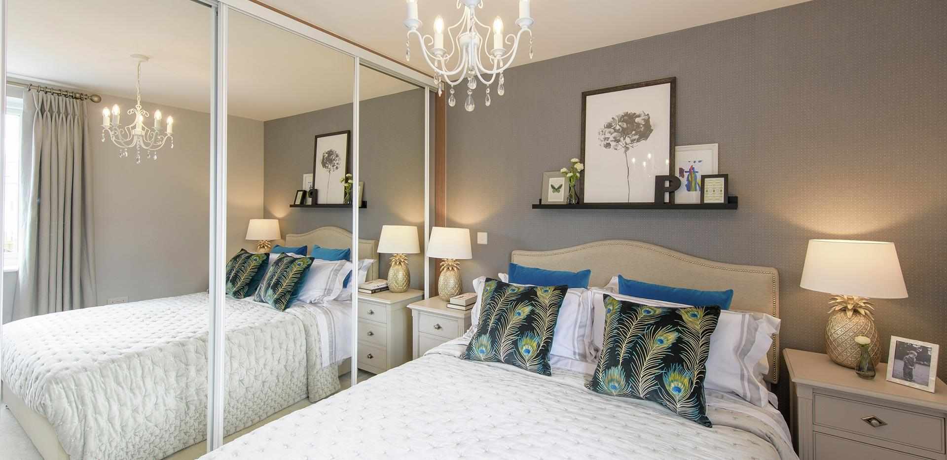 Berkeley, Holborough Lakes, Parkside, 3 Bedroom Showhome, Master Bedroom