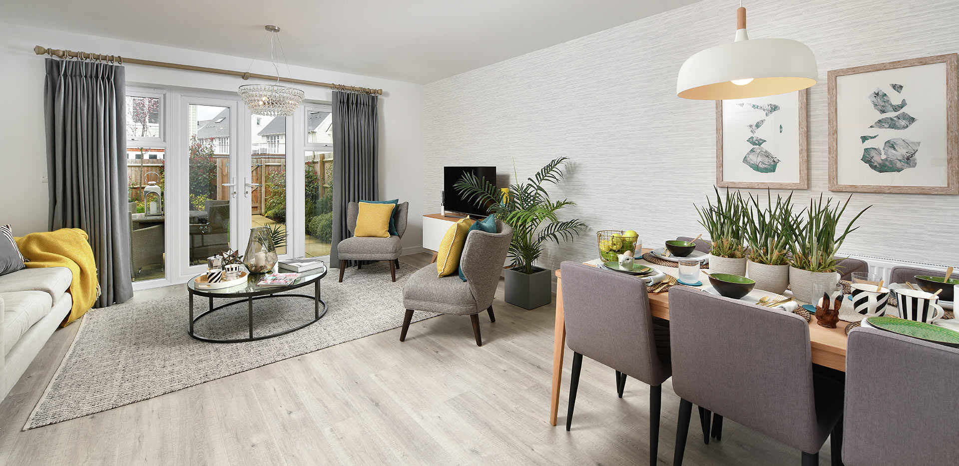 Berkeley, Holborough Lakes, 3 Bedroom Showhome, Living / Dining