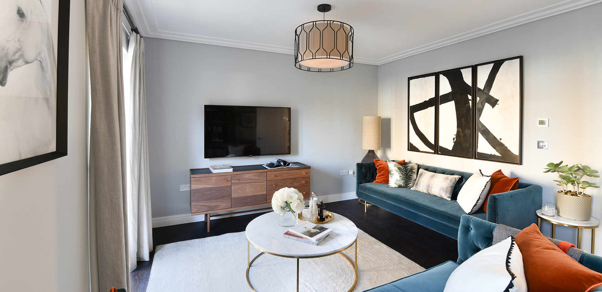 St James, Brewery Gate, Living Room, Interior, 03