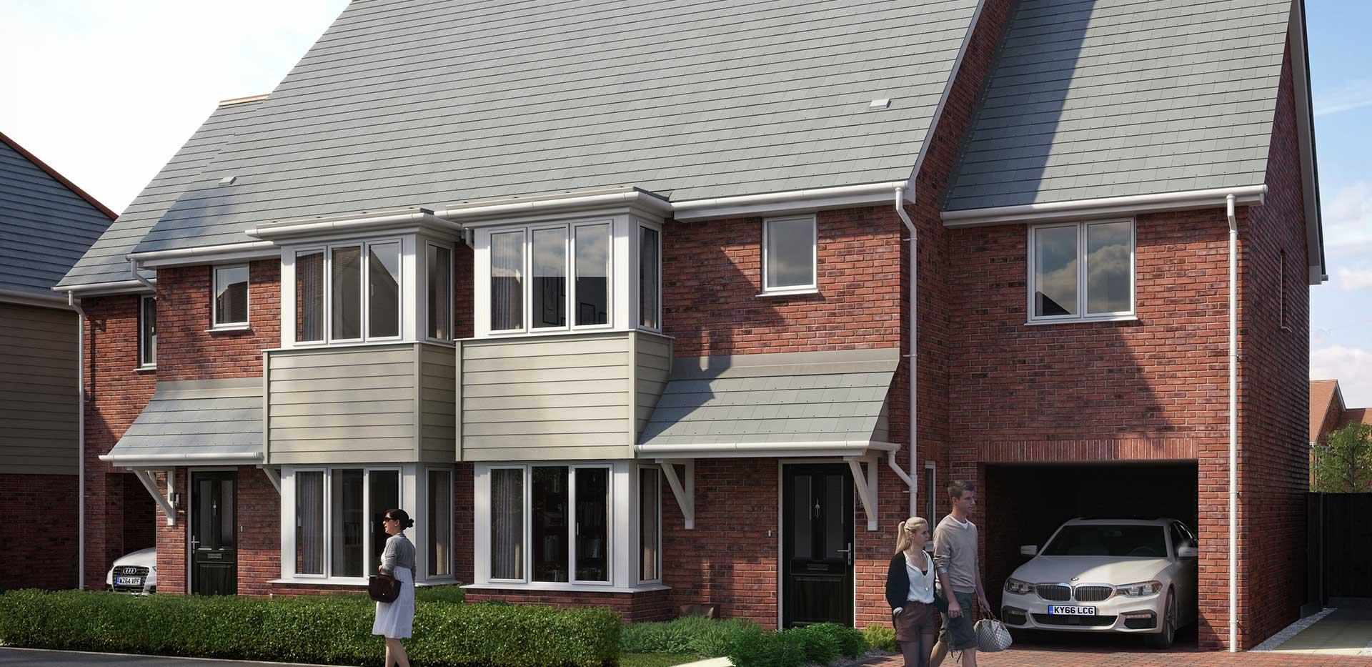 Berkeley, Holborough Lakes, Providence Walk, Exterior, House