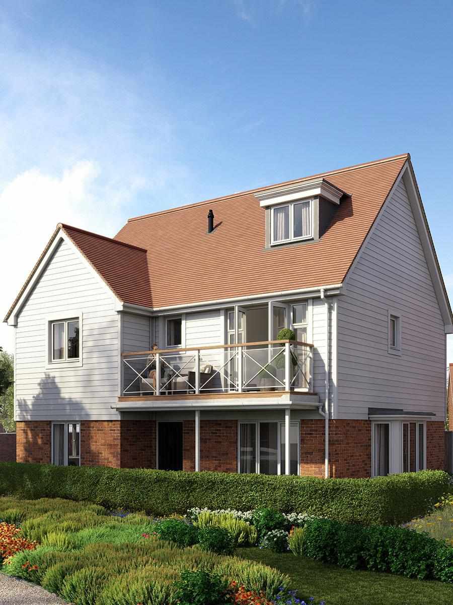 Berkeley, Holborough Lakes, Providence Walk, Exterior, House