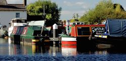 Berkeley, The Waterside at Royal Worcester, Barges, Diglis Basin, Canal, Local Area