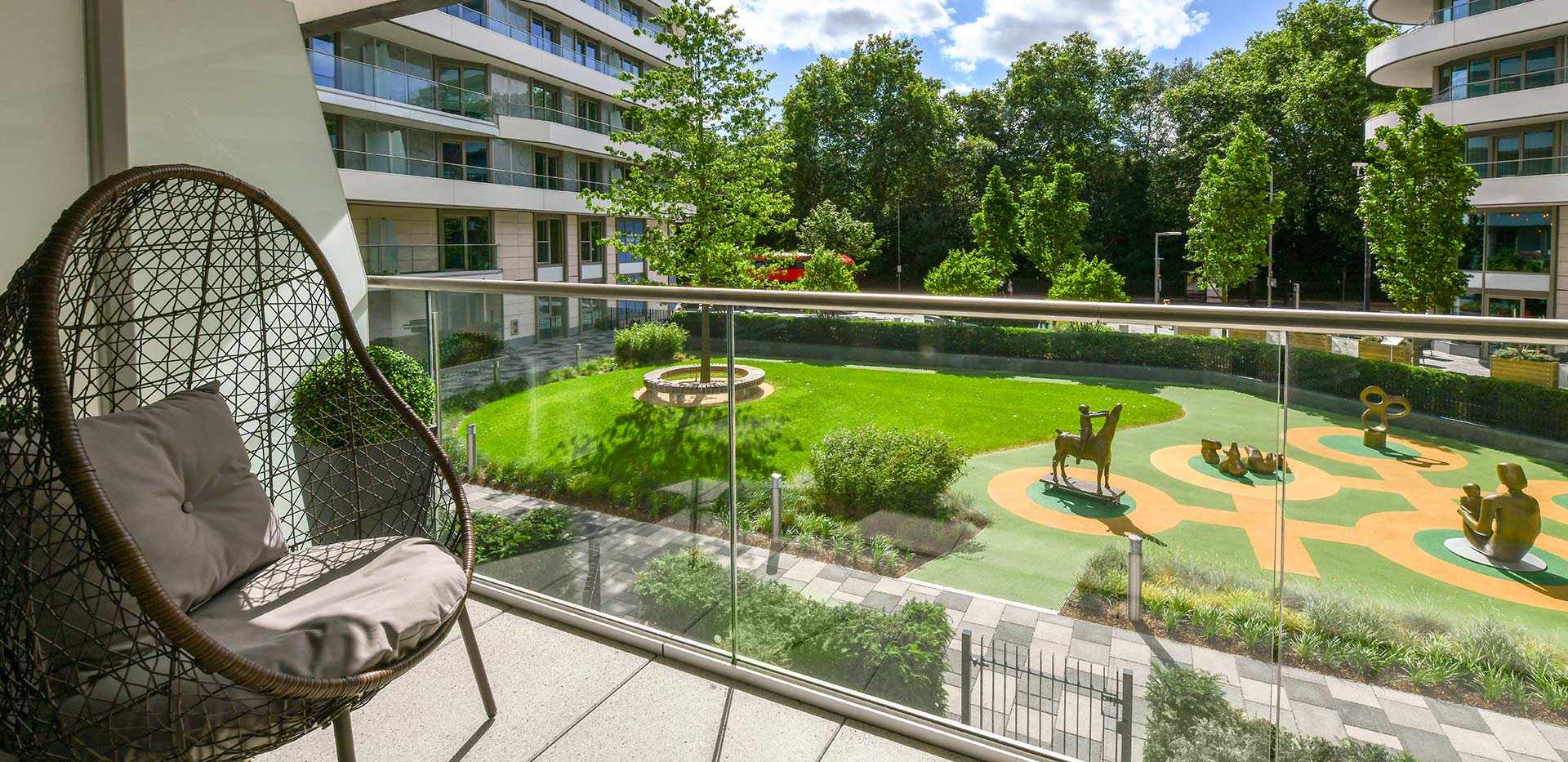 Berkeley, Vista, Show Homes, Balcony View