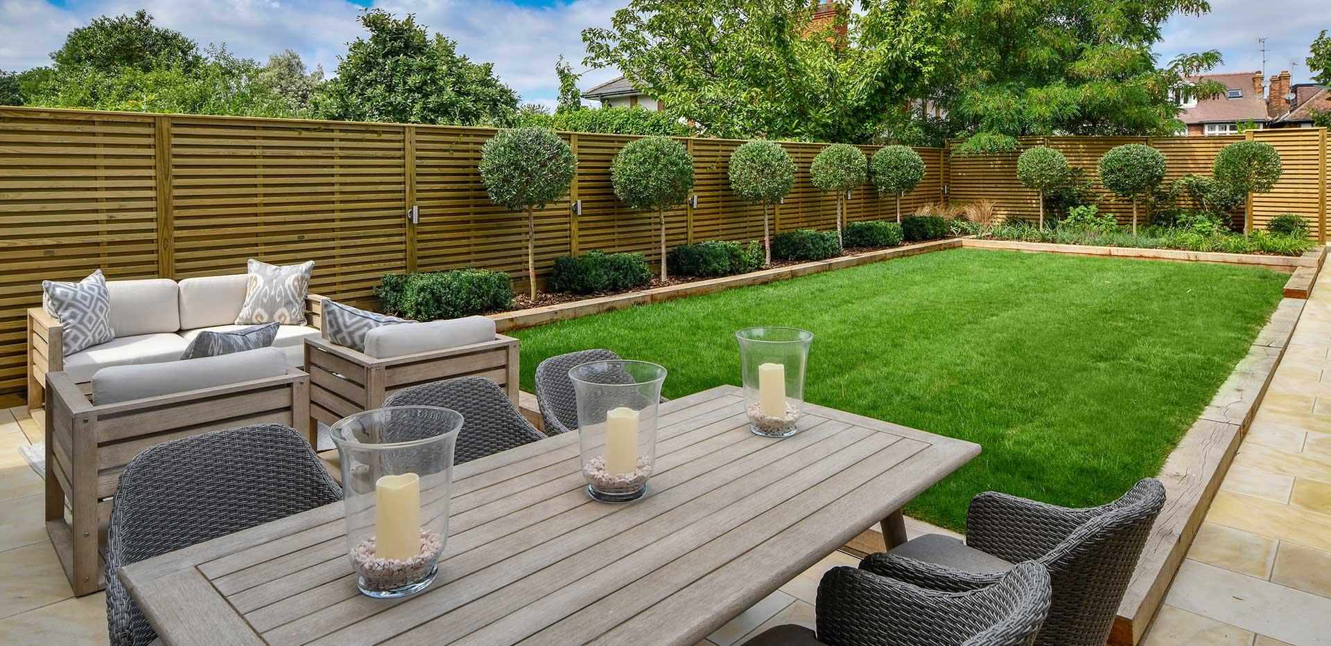 Berkeley, The Villas, Interior, Rear Garden