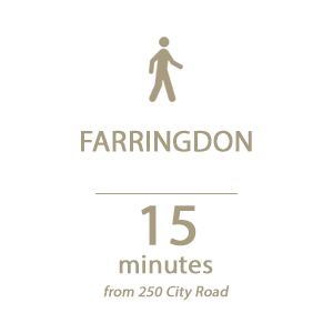 Walking, Farringdon