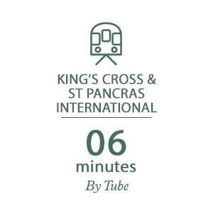 Woodberry Down, Connections Timeline, By Tube, King's Cross