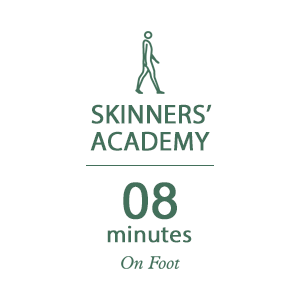 Woodberry Down, Connections Timeline, On Foot, Skinners' Academy