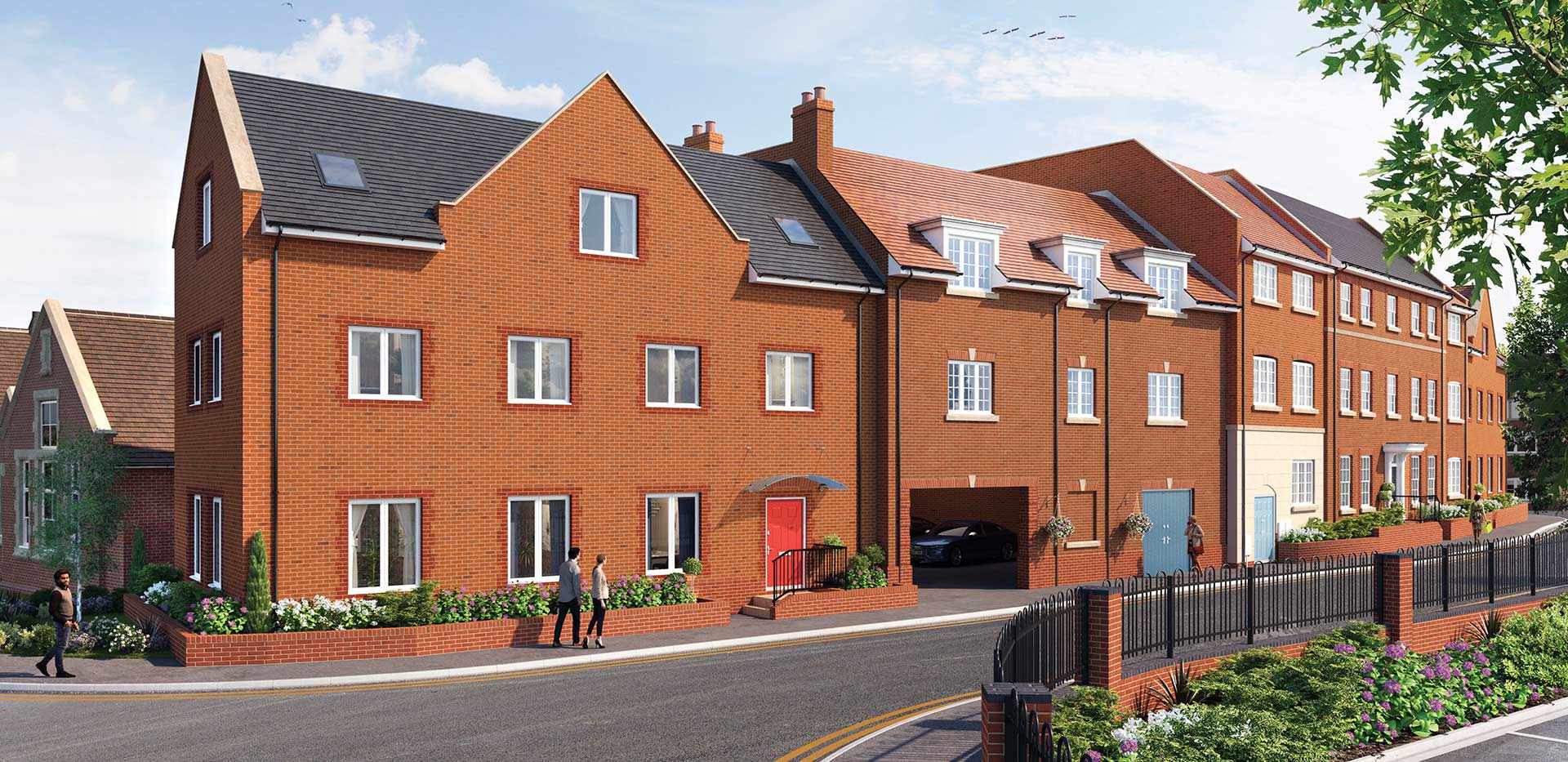 Berkeley, The Waterside at Royal Worcester, Development Exterior