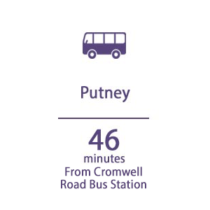 Berkeley, Queenshurst, Travel Timeline, Bus, Putney