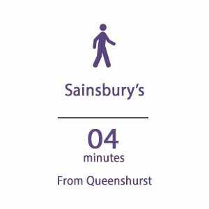 Berkeley, Queenshurst, Travel Timeline, Walk, Sainsburys