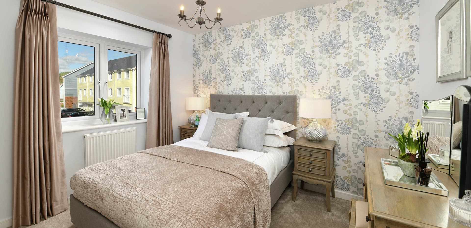 Berkeley, Holborough Lakes, Providence Walk, Three Bedroom Showhome, Bedroom