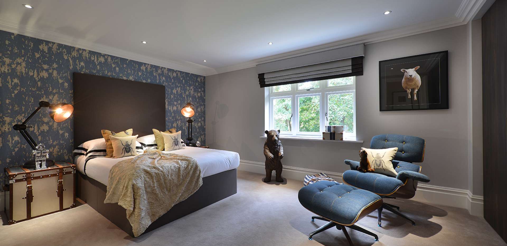 Berkeley, Fairmile Gate, Bedroom, Interior