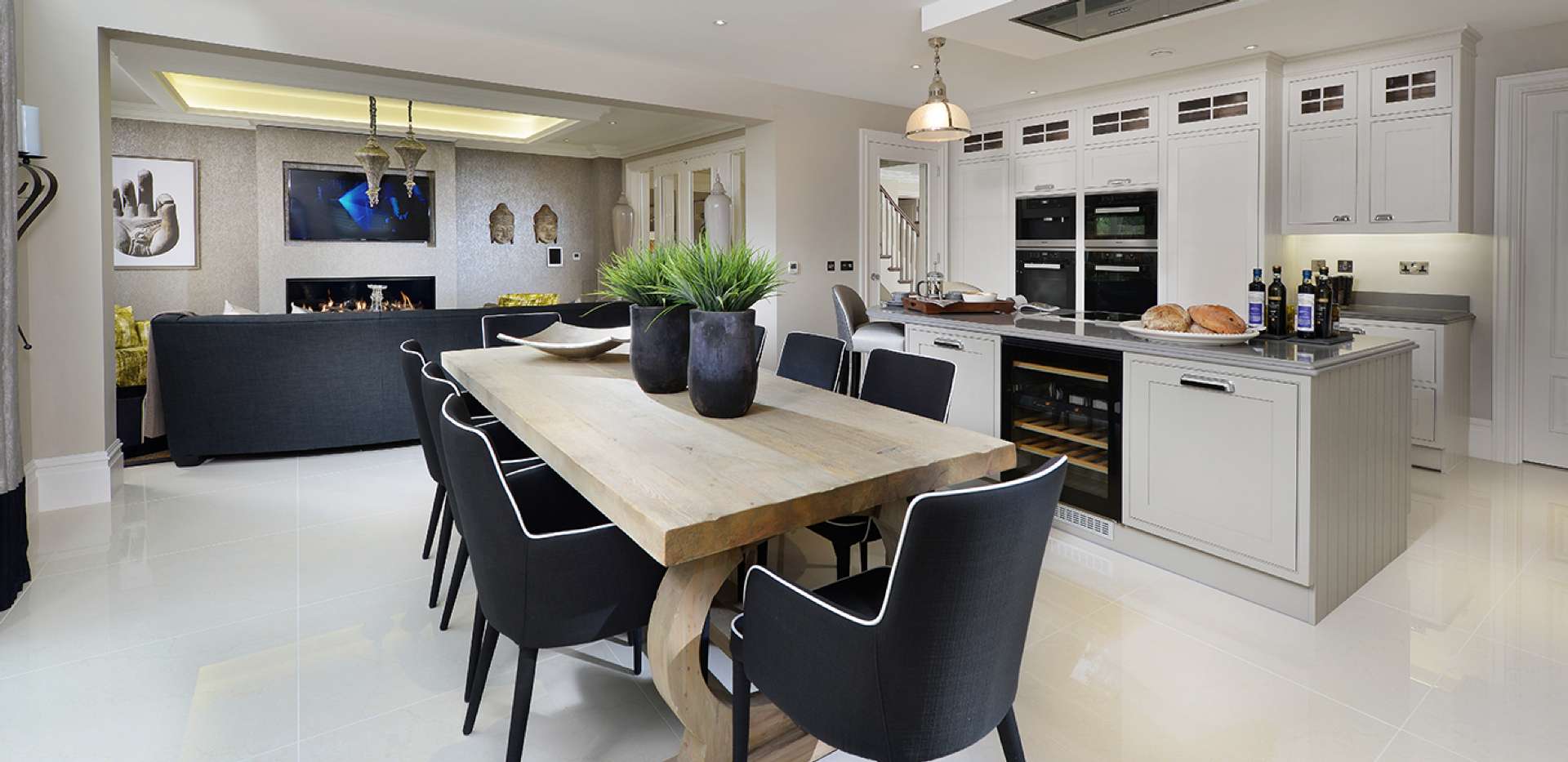 Berkeley, Fairmile Gate, Dining Area, Kitchen, Interior